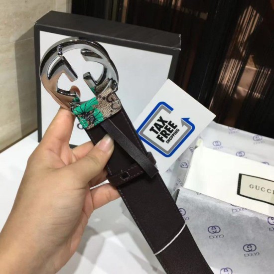 Fake Gucci Tiger Men Belt Replica