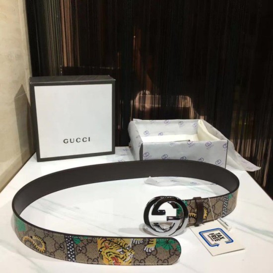 Fake Gucci Tiger Men Belt Replica