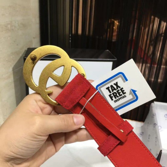 Replica Gucci Women Belt Red