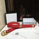 Replica Gucci Women Belt Red