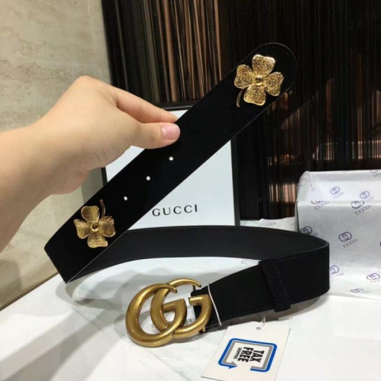Replica Gucci Women Belt Black