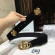 Replica Gucci Women Belt Black