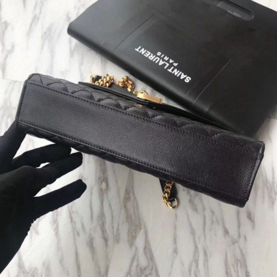 Fake YSL Saint Laurent Envelope Medium Bag Golden Hardware Replica Fake YSL Saint Laurent Envelope Medium Bag Golden Hardware Replica