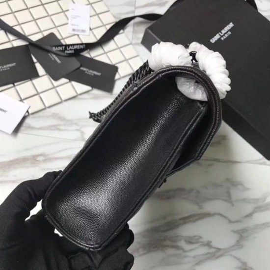 Replica YSL Saint Laurent Envelope Medium Bag Black Hardware Fake YSL Saint Laurent Envelope Medium Bag Black Hardware Replica