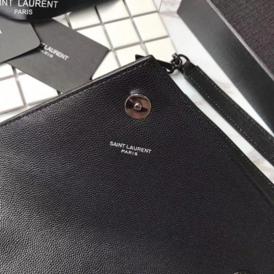 Replica YSL Saint Laurent Envelope Medium Bag Black Hardware Fake YSL Saint Laurent Envelope Medium Bag Black Hardware Replica