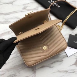 Replica YSLSaint Laurent Sulpice Matelasse Bag Apricot