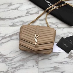 Replica YSLSaint Laurent Sulpice Matelasse Bag Apricot