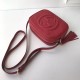 Fake Gucci Leather Soho Camera Bag 308364 Red Replica