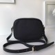 Replica Gucci Leather Soho Camera Bag 308364 Black