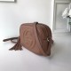 Replica Gucci Soho Studded Leather Disco Bags 308364 Pink Fake Gucci Soho Studded Leather Disco Bags 308364 Pink Replica