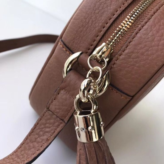 Replica Gucci Soho Studded Leather Disco Bags 308364 Pink Fake Gucci Soho Studded Leather Disco Bags 308364 Pink Replica
