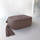 Fake Gucci Soho Studded Leather Disco Bags 308364 Gray Replica Replica Gucci Soho Studded Leather Disco Bags 308364 Gray