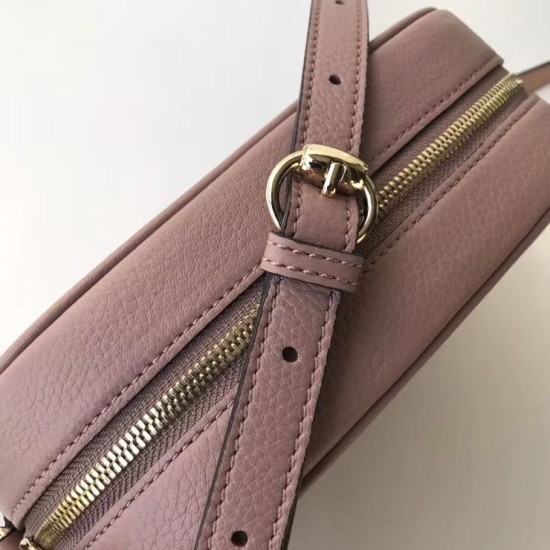Fake Gucci Soho Studded Leather Disco Bags 308364 Gray Replica Replica Gucci Soho Studded Leather Disco Bags 308364 Gray