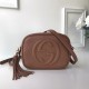 Replica Gucci Soho Studded Leather Disco Bags 308364 Pink Fake Gucci Soho Studded Leather Disco Bags 308364 Pink Replica