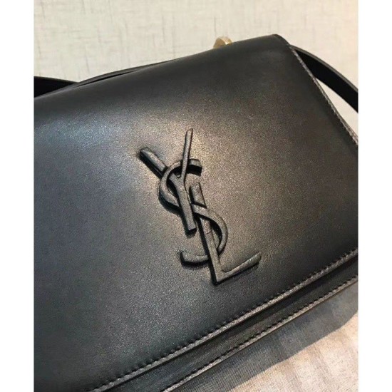 Replica Saint Laurent Mng M Sac Sat 513188 Black Replica Saint Laurent Mng M Sac Sat 513188 Black