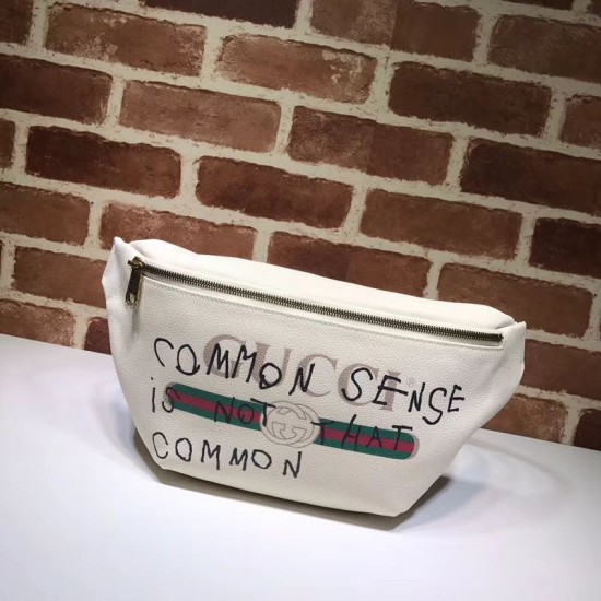 Fake Gucci Coco Capitan logo belt bag 493869 ColorCream Replica Fake Gucci Coco Capitan logo belt bag 493869 ColorCream Replica