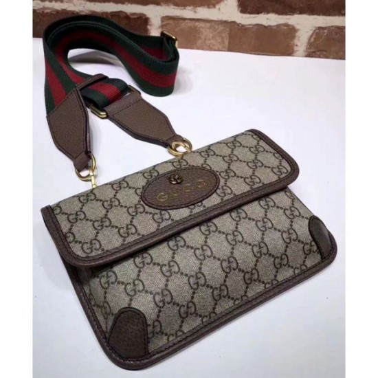 Fake Gucci Totem GG Supreme messenger 489617 Coffee Replica Replica Gucci Totem GG Supreme messenger 489617 Coffee