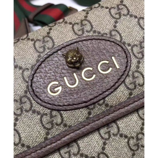 Fake Gucci Totem GG Supreme messenger 489617 Coffee Replica Replica Gucci Totem GG Supreme messenger 489617 Coffee
