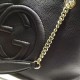 Replica Gucci Soho Hobo Bag Black 308982