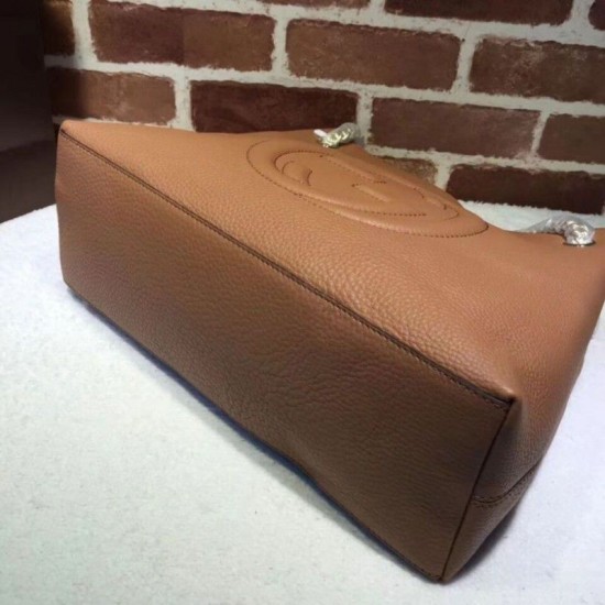 Replica Gucci Soho Hobo Bag Brown 308982