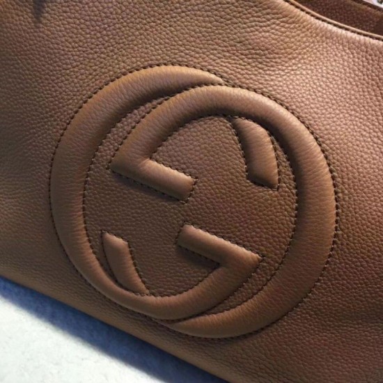 Replica Gucci Soho Hobo Bag Brown 308982