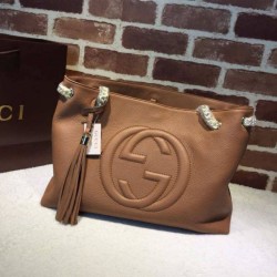 Replica Gucci Soho Hobo Bag Brown 308982
