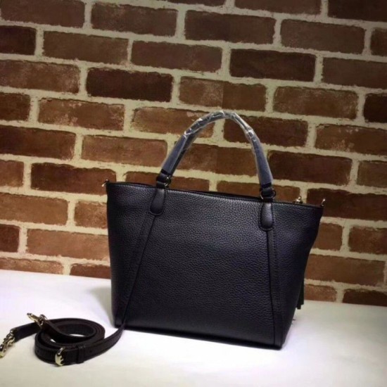 Replica Gucci Soho Top Handle Bag Black 369176 Fake Gucci Soho Top Handle Bag Black 369176 Replica