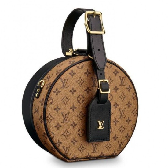 Fake Louis Vuitton  Petite Boite Chapeau Monogram Reverse M43510 Replica