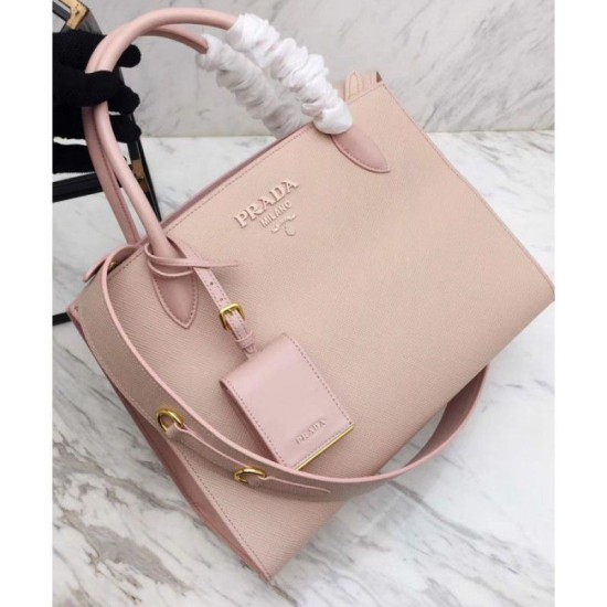 Replica Prada Monochrome Saffiano Tote Bag Pink Fake Prada Monochrome Saffiano Tote Bag Pink Replica