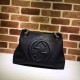 Replica Gucci Soho Hobo Bag Black 308982