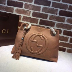 Replica Gucci Soho Hobo Bag Brown 308982