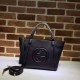 Replica Gucci Soho Top Handle Bag Black 369176 Fake Gucci Soho Top Handle Bag Black 369176 Replica