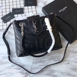 Fake YSL Saint Laurent Larger Lou Lou Shopper Bag Replica
