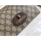 Replica Gucci GG Supreme Wallet 476421 Coffee