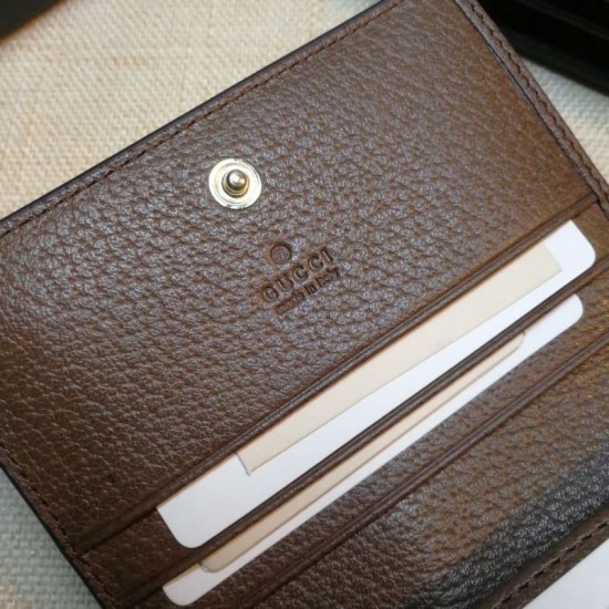 Replica Gucci Ophidia GG Card Case 523155 Coffee Fake Gucci Ophidia GG Card Case 523155 Coffee Replica