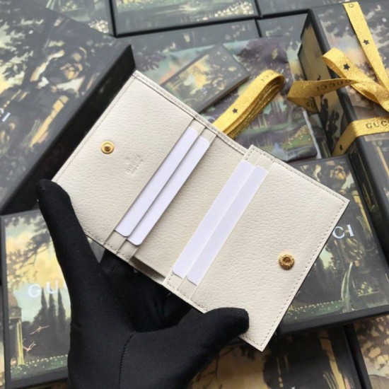 Fake Gucci Ophidia GG Card Case 523155 White Replica