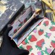 Fake Gucci Zumi Strawberry Print  Wallet 573612 Replica