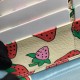 Fake Gucci Zumi Strawberry Print  Wallet 573612 Replica