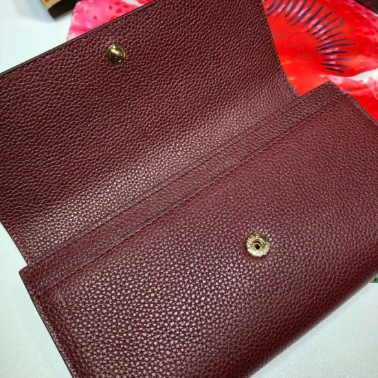 Fake Gucci Zumi Grainy Leather Continental Wallet 573612 Red Replica Replica Gucci Zumi Grainy Leather Continental Wallet 573612 Red