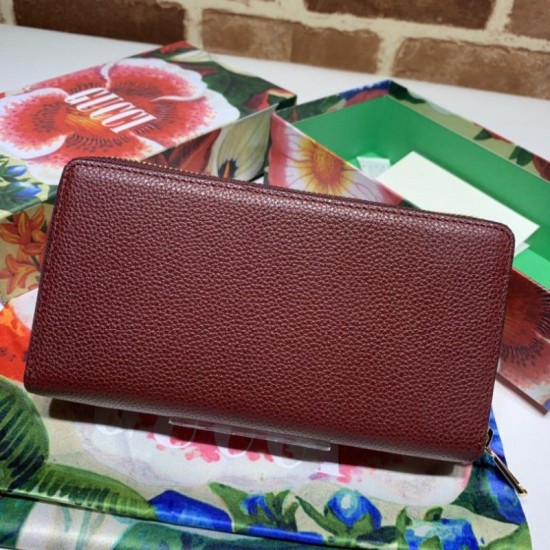 Fake Gucci Zumi Grainy Leather Zip Around Wallet 570661 Red Replica Fake Gucci Zumi Grainy Leather Zip Around Wallet 570661 Red Replica