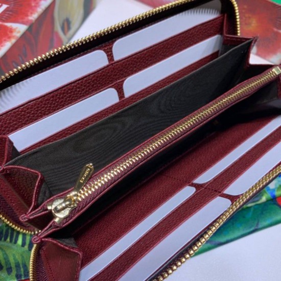 Fake Gucci Zumi Grainy Leather Zip Around Wallet 570661 Red Replica Fake Gucci Zumi Grainy Leather Zip Around Wallet 570661 Red Replica