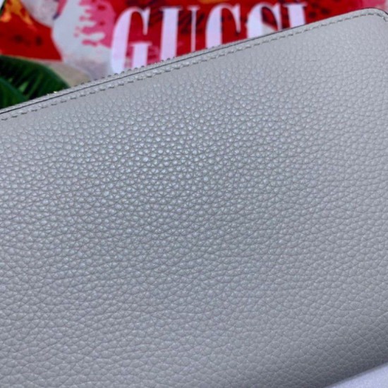 Replica Gucci Zumi Grainy Leather Zip Around Wallet 570661 White Replica Gucci Zumi Grainy Leather Zip Around Wallet 570661 White