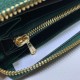 Replica Gucci Zumi Grainy Leather Zip Around Wallet 570661 Green Replica Gucci Zumi Grainy Leather Zip Around Wallet 570661 Green