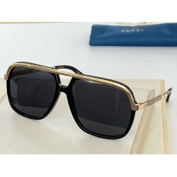 Replica Gucci GG0200S Square Sunglass Glod /Black
