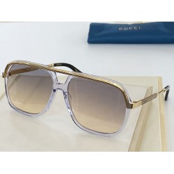Replica Gucci GG0200S Square Sunglass Glod / Brown