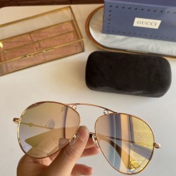 Fake Gucci GG0223S Sunglass Glod /Brown Replica