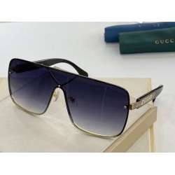 Fake Gucci GG0677 Square Sunglass Blue Replica