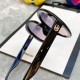 Fake Gucci GG0712SA Retro Sunglass Black Replica