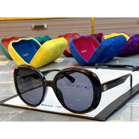 Fake Gucci GG0712SA Retro Sunglass Black Replica