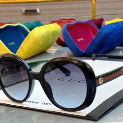 Replica Gucci GG0713SA Retro Sunglass Double GG Black